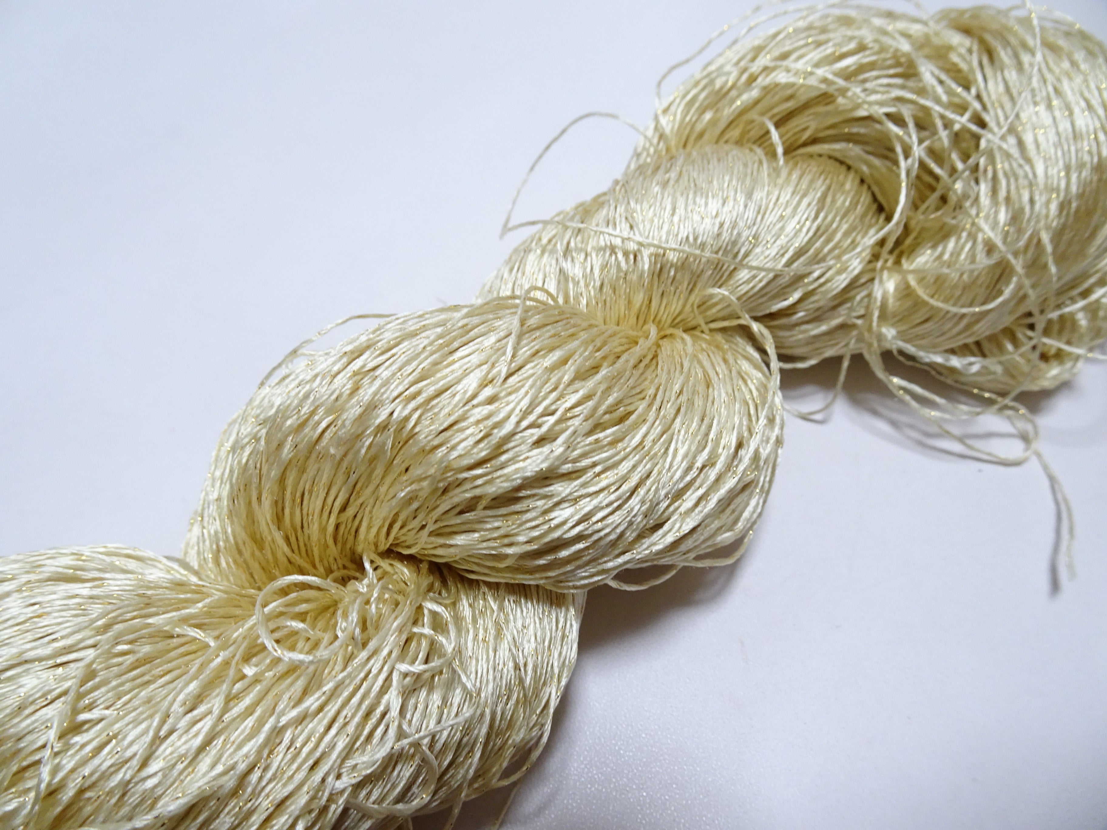 Japanese Vintage High Class Rare Silk Thread Mixture of Gold embroidery 14649