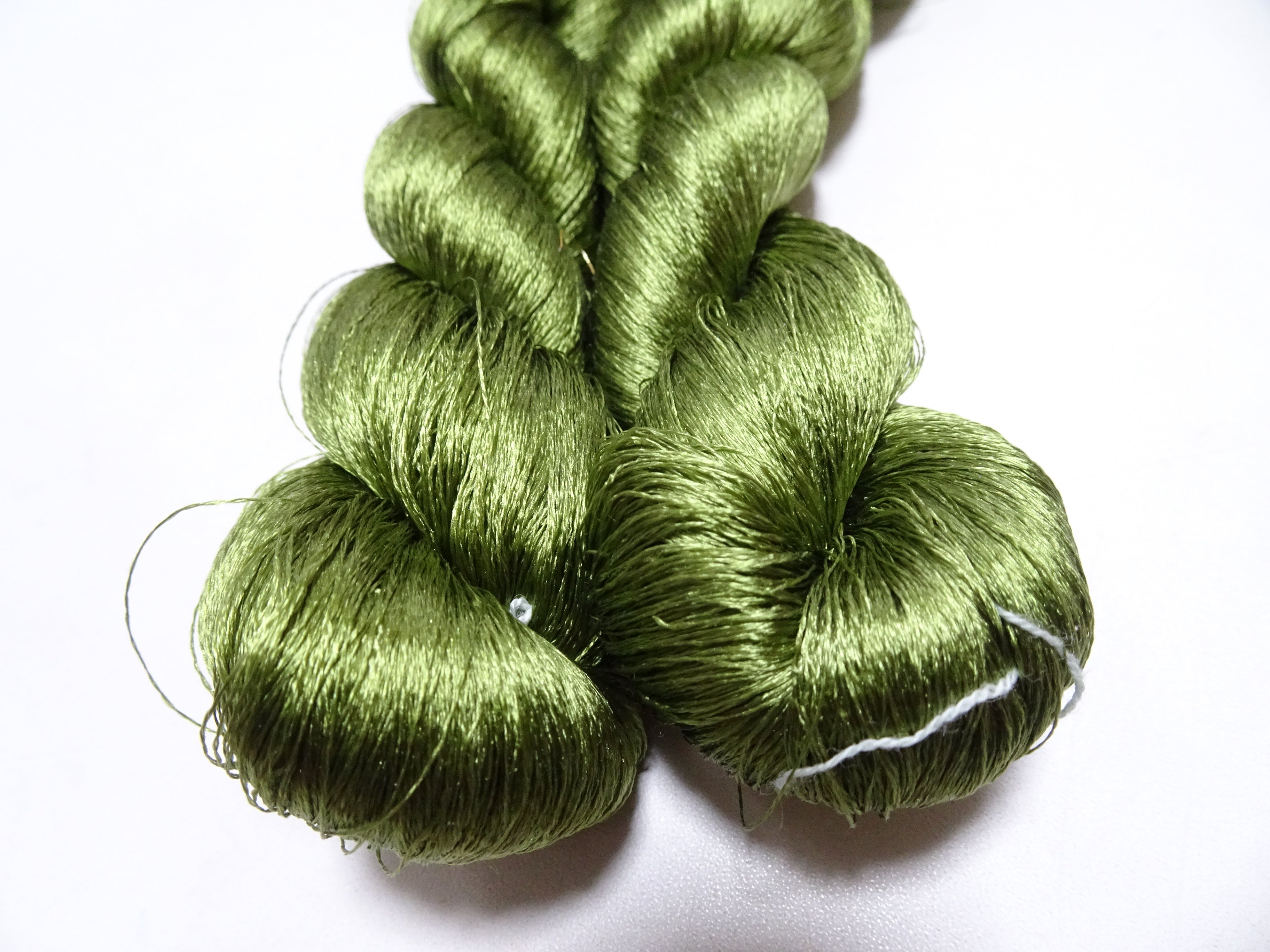 Japanese Vintage Twisted Silk Thread 2sets Embroidery 15786