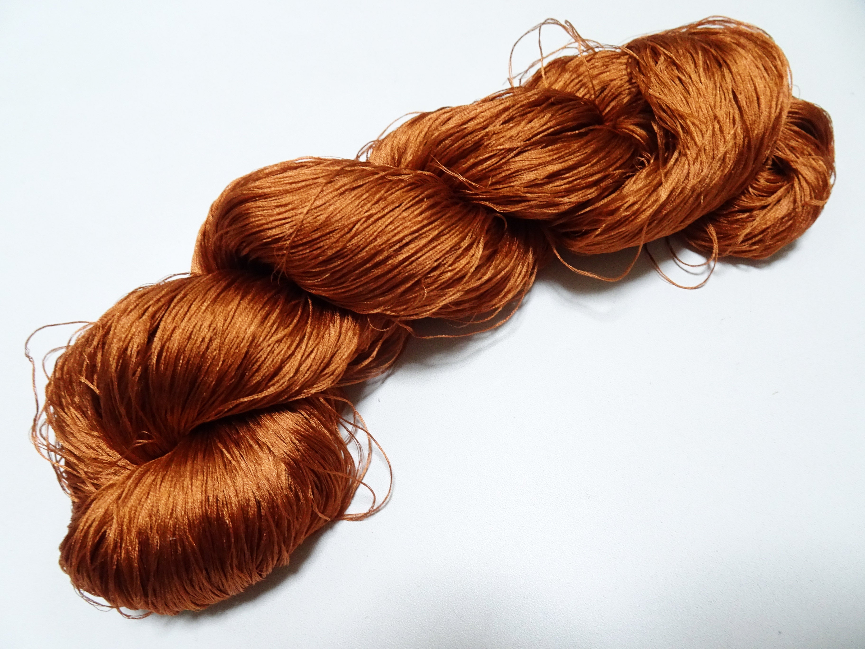 Japanese Vintage 6 Loose-Twist Silk Threads 19361