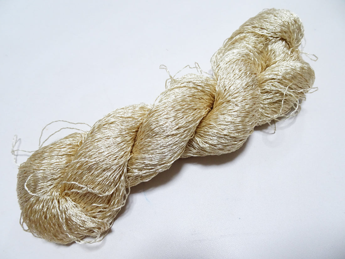 Japanese Vintage High Class Rare Silk Thread Mixture of Gold embroidery 14650