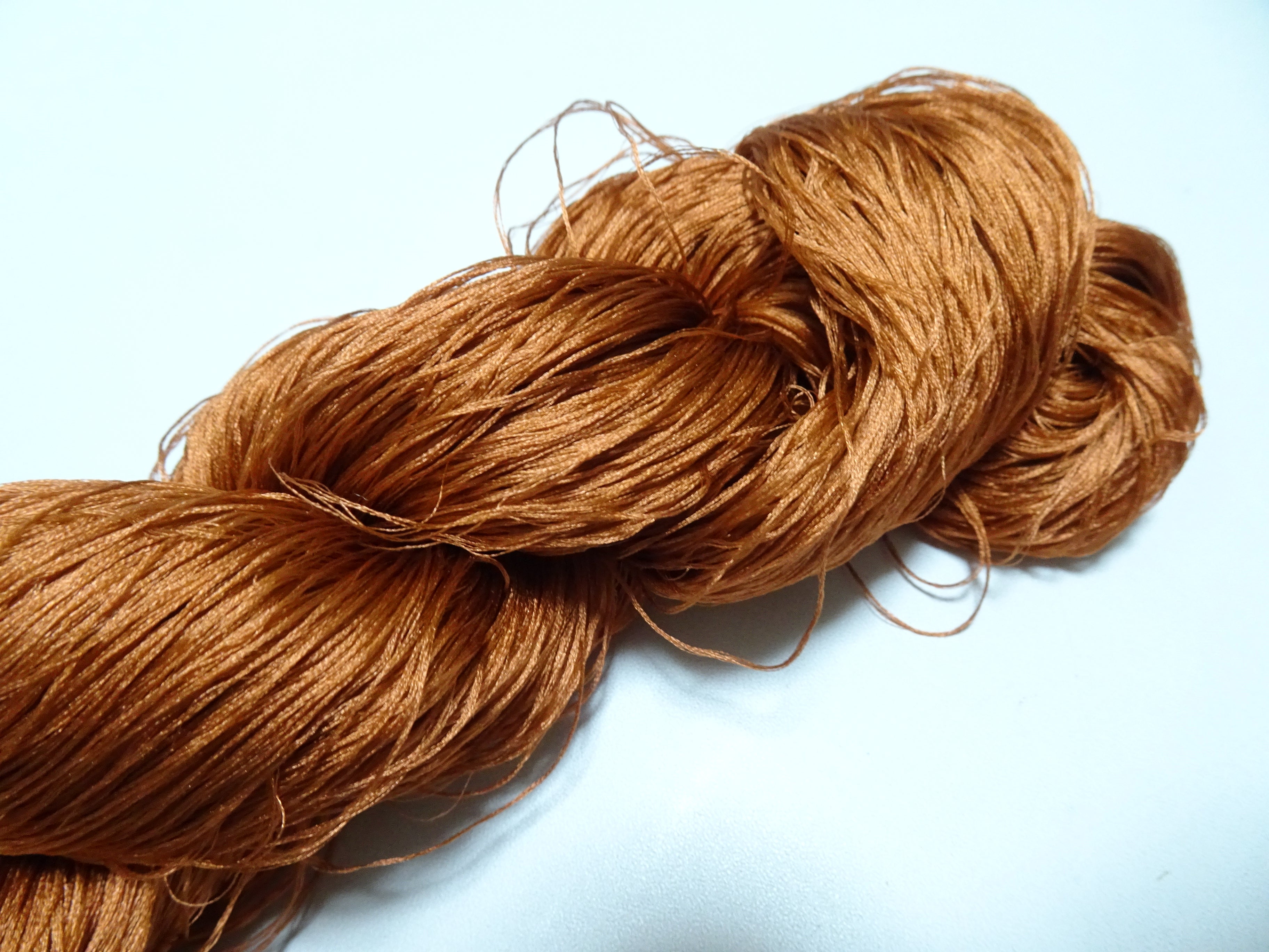 Japanese Vintage 6 Loose-Twist Silk Threads 19361