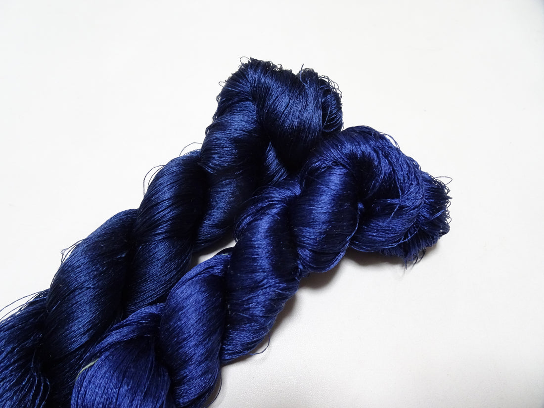 Japanese Vintage Twisted Silk Thread 2sets Embroidery 15787