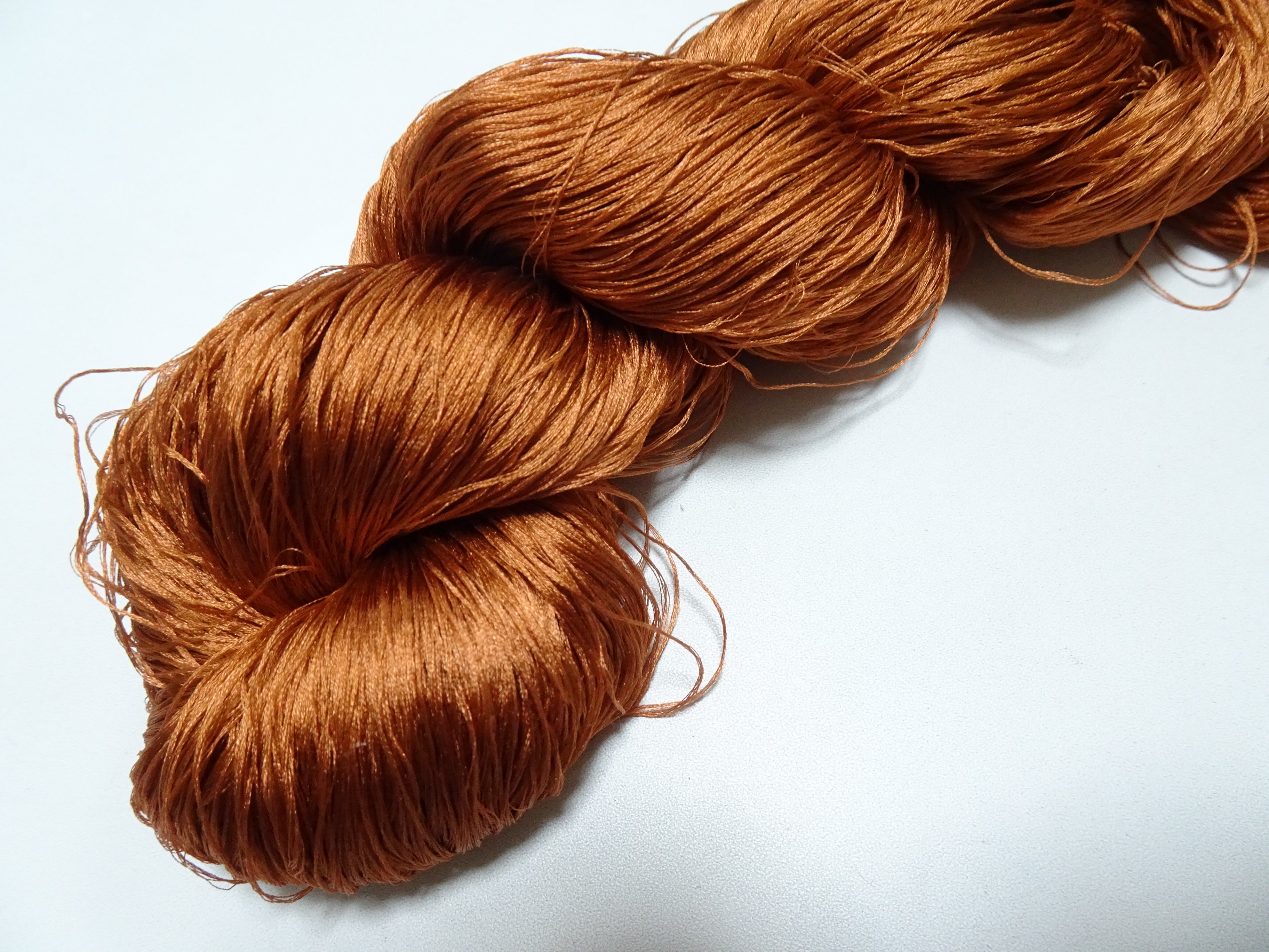 Japanese Vintage 6 Loose-Twist Silk Threads 19361