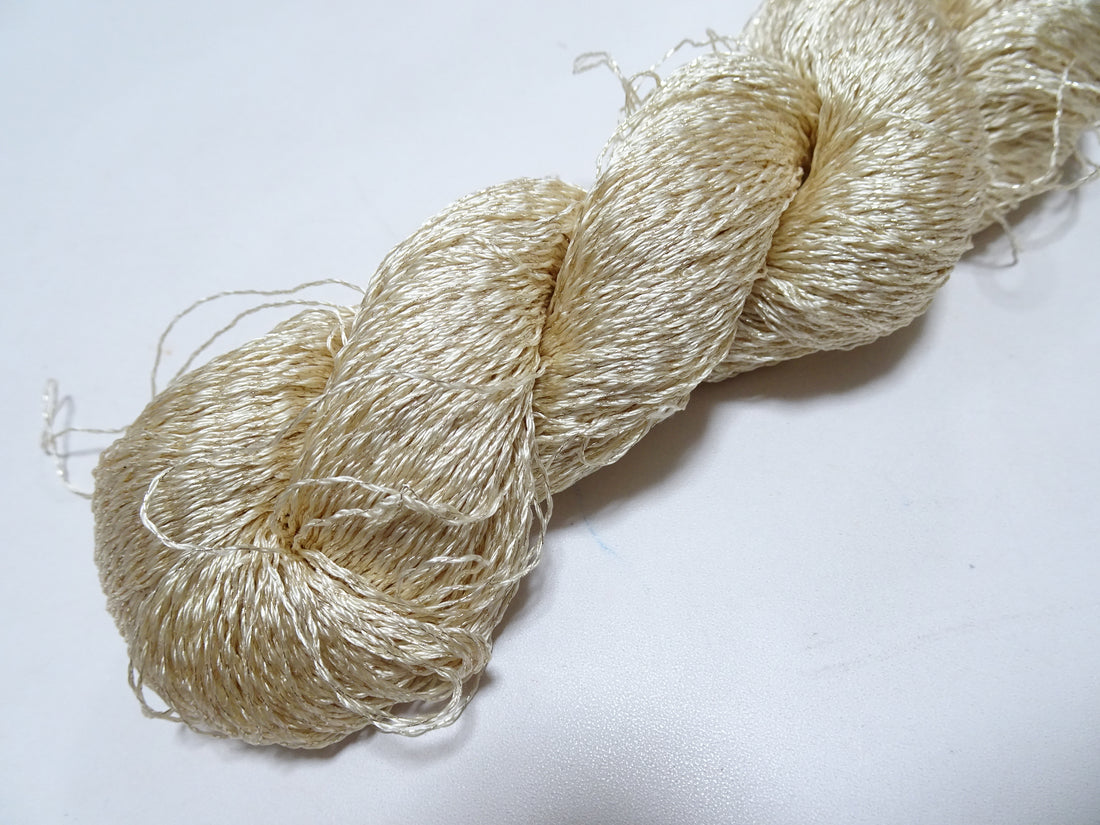 Japanese Vintage High Class Rare Silk Thread Mixture of Gold embroidery 14650