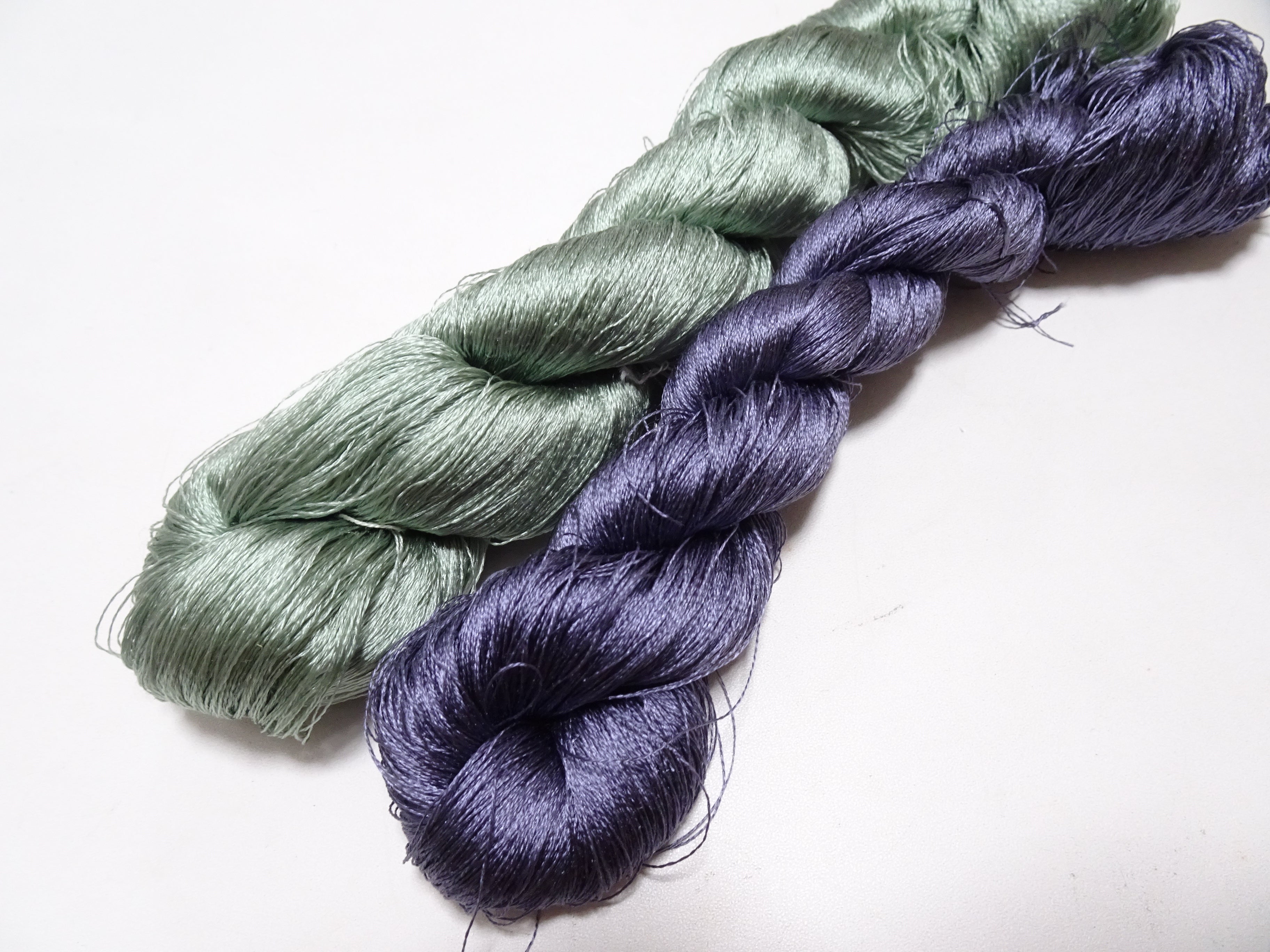 Japanese Vintage Twisted Silk Thread 2sets Embroidery 17243