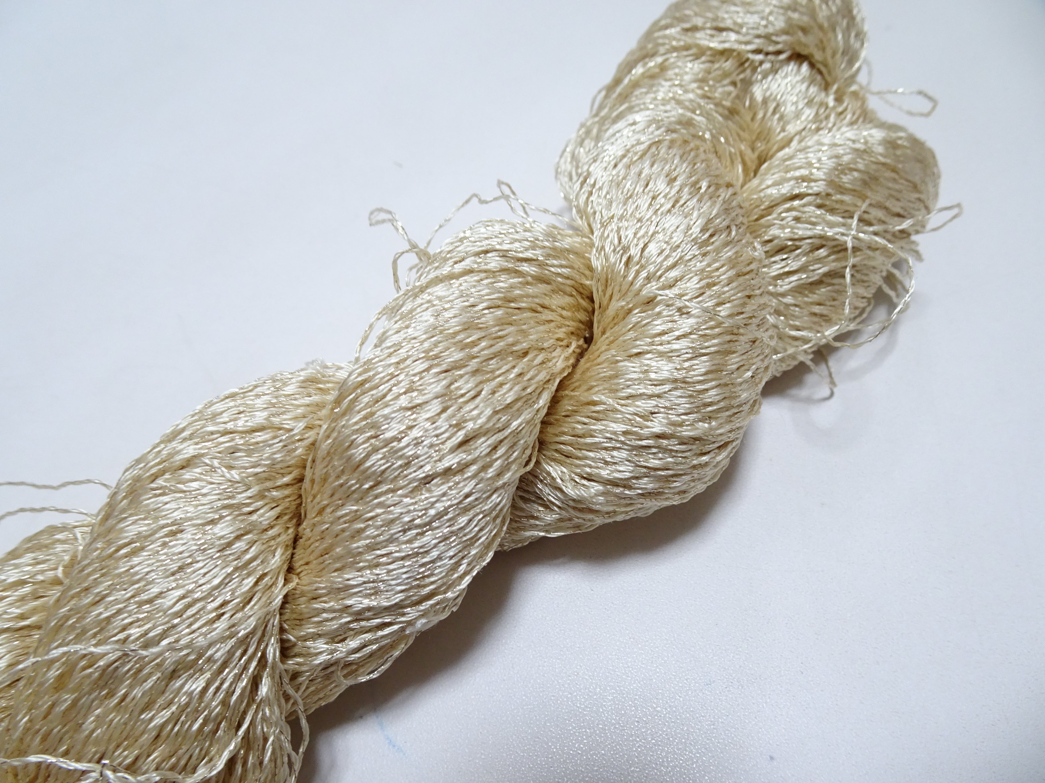 Japanese Vintage High Class Rare Silk Thread Mixture of Gold embroidery 14650
