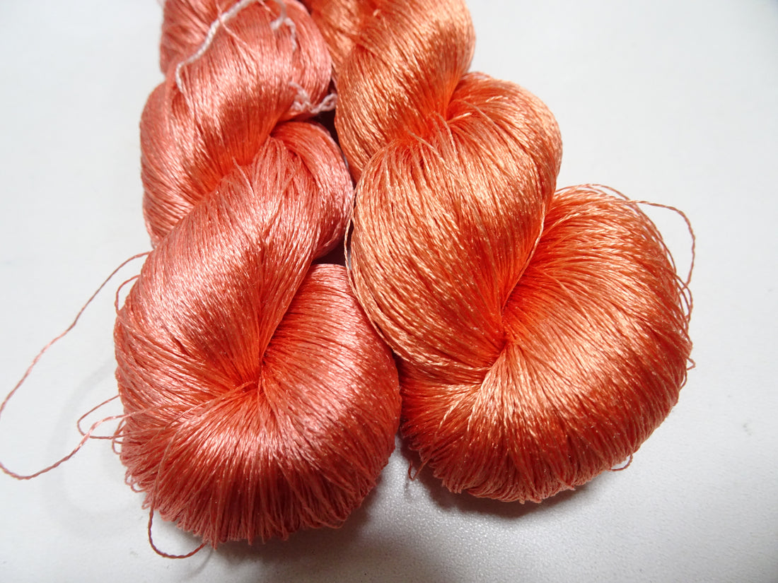 Japanese Vintage Twisted Silk Thread 2sets Embroidery 17386