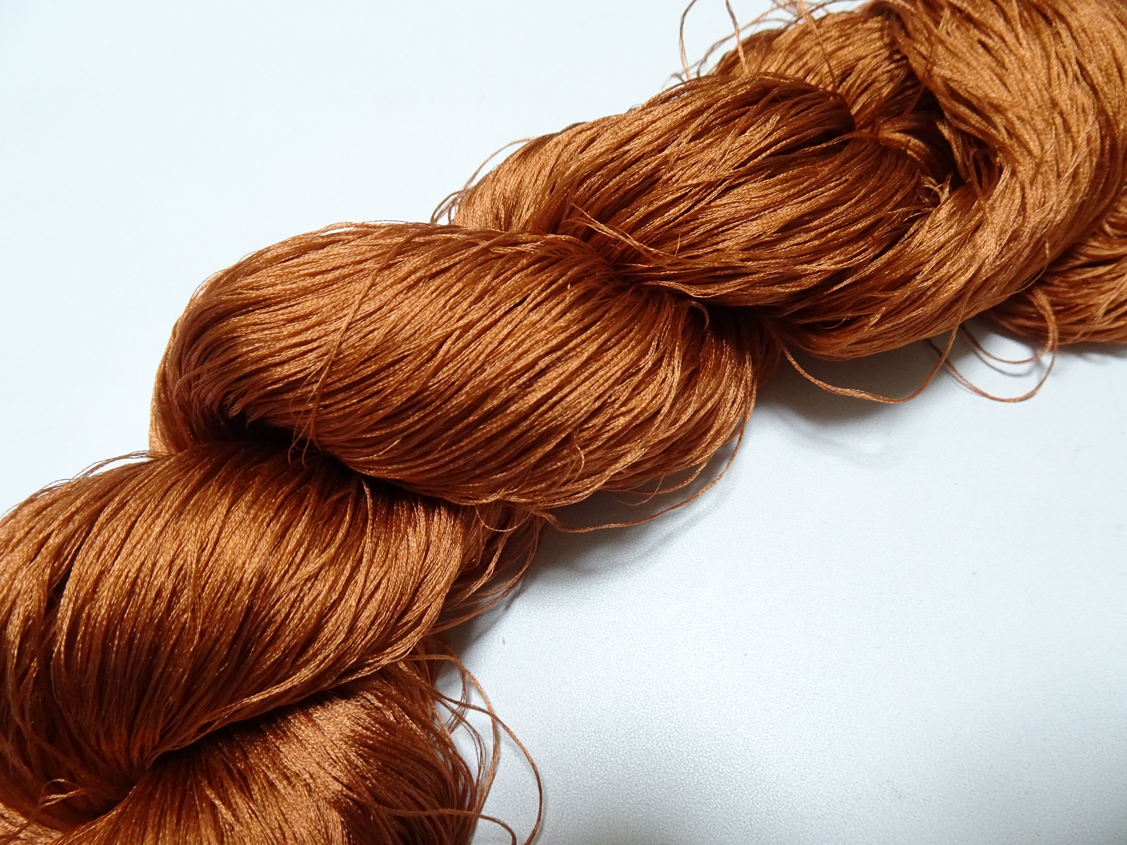 Japanese Vintage 6 Loose-Twist Silk Threads 19361