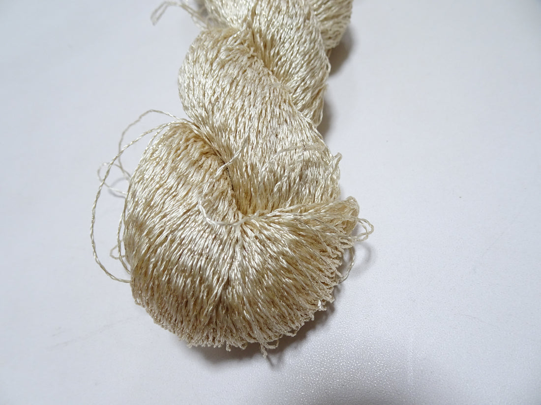 Japanese Vintage High Class Rare Silk Thread Mixture of Gold embroidery 14650