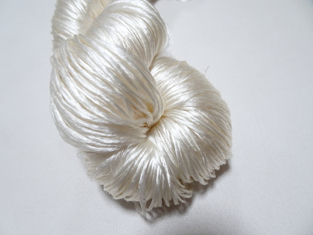 Japanese Vintage Loose Twisted Silk Thread Embroidery 18236