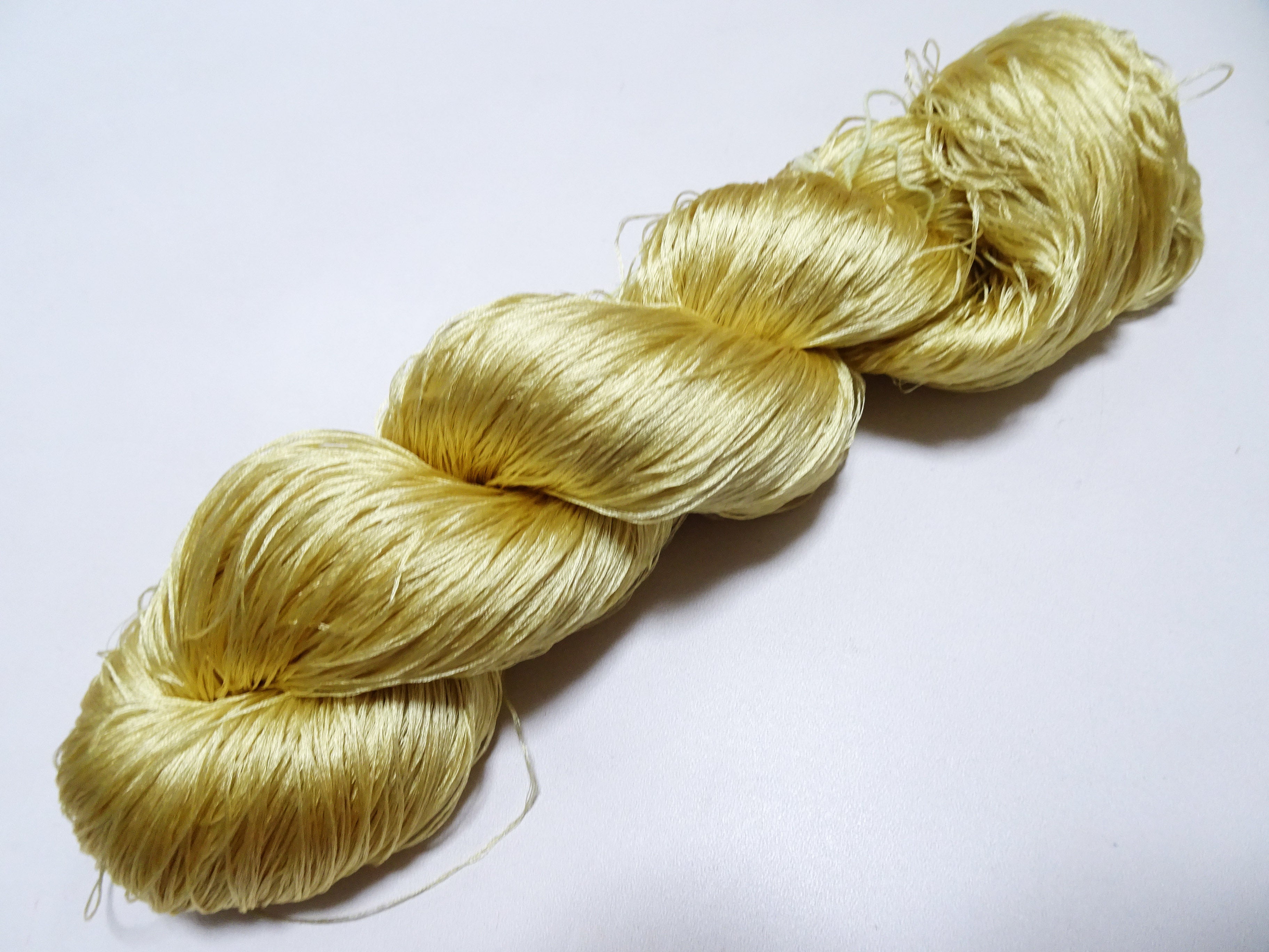 Japanese Vintage 6 Loose-Twist Silk Threads 19362