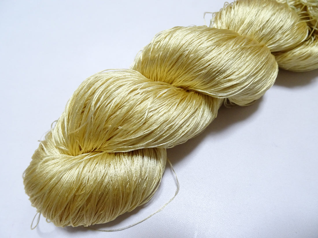 Japanese Vintage 6 Loose-Twist Silk Threads 19362