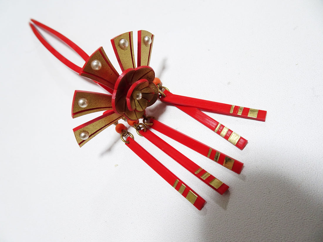 Japanese Vintage Bira Kanzashi 15155