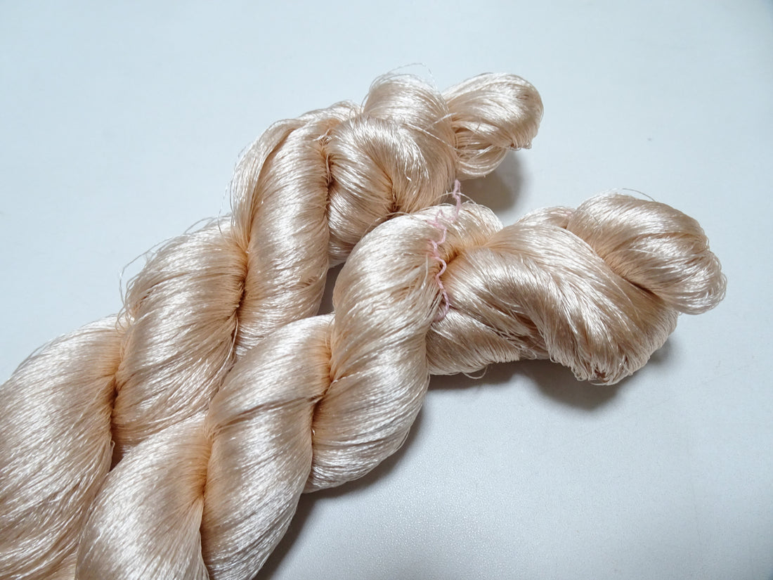 Japanese Vintage Twisted Silk Thread 2sets Embroidery 15789