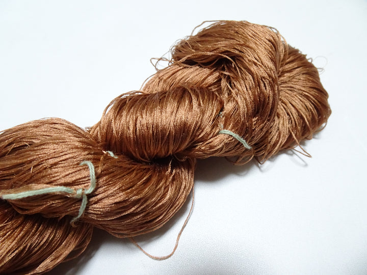 Japanese Vintage 6 Loose-Twist Silk Threads 19363