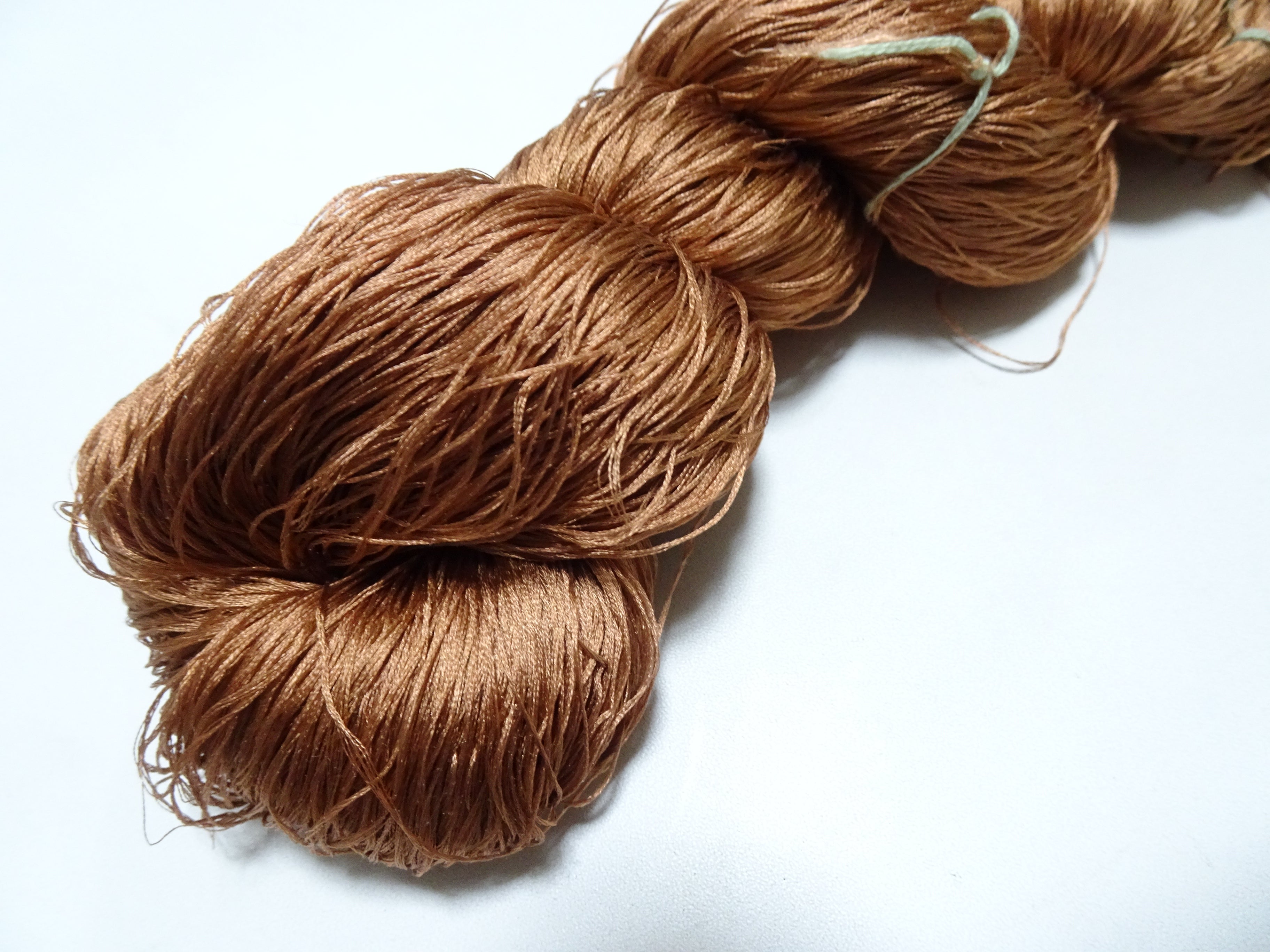 Japanese Vintage 6 Loose-Twist Silk Threads 19363