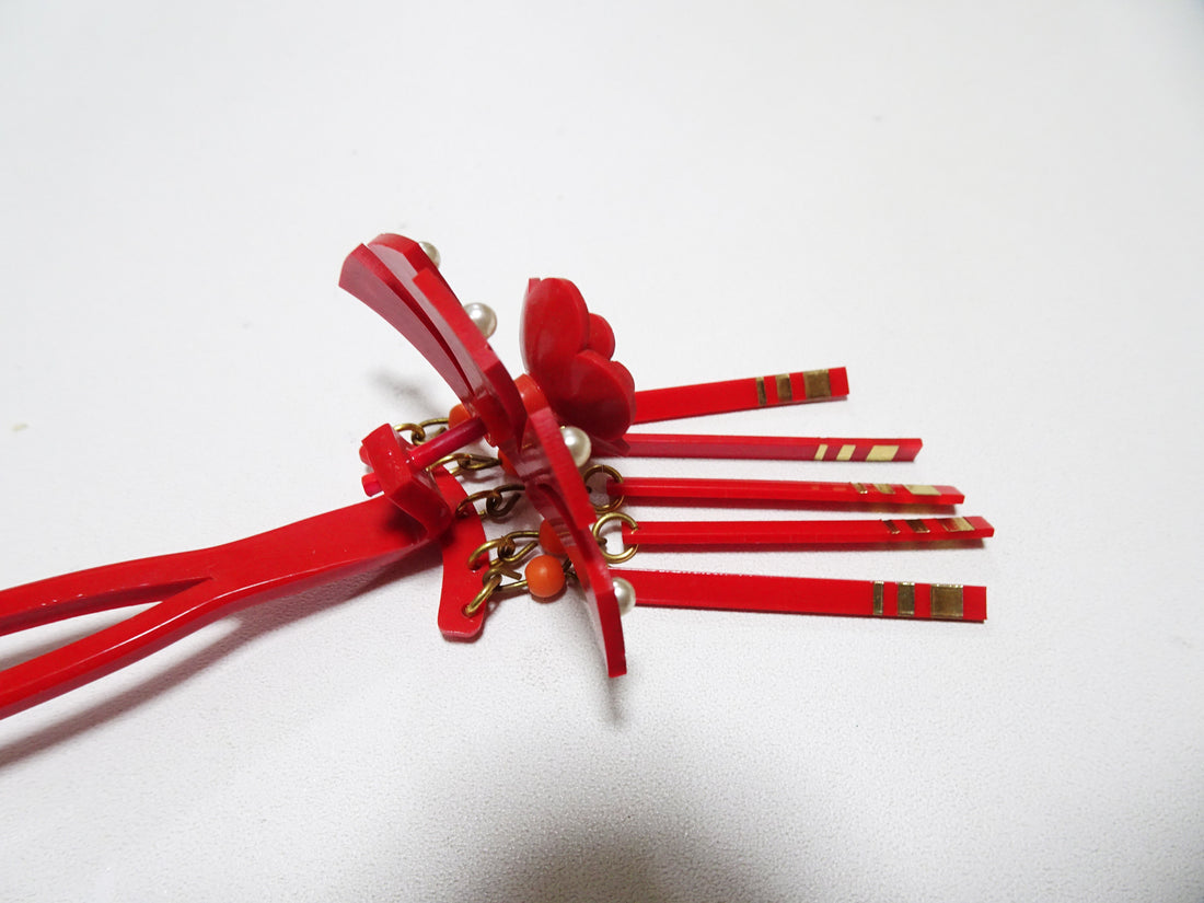 Japanese Vintage Bira Kanzashi 15155