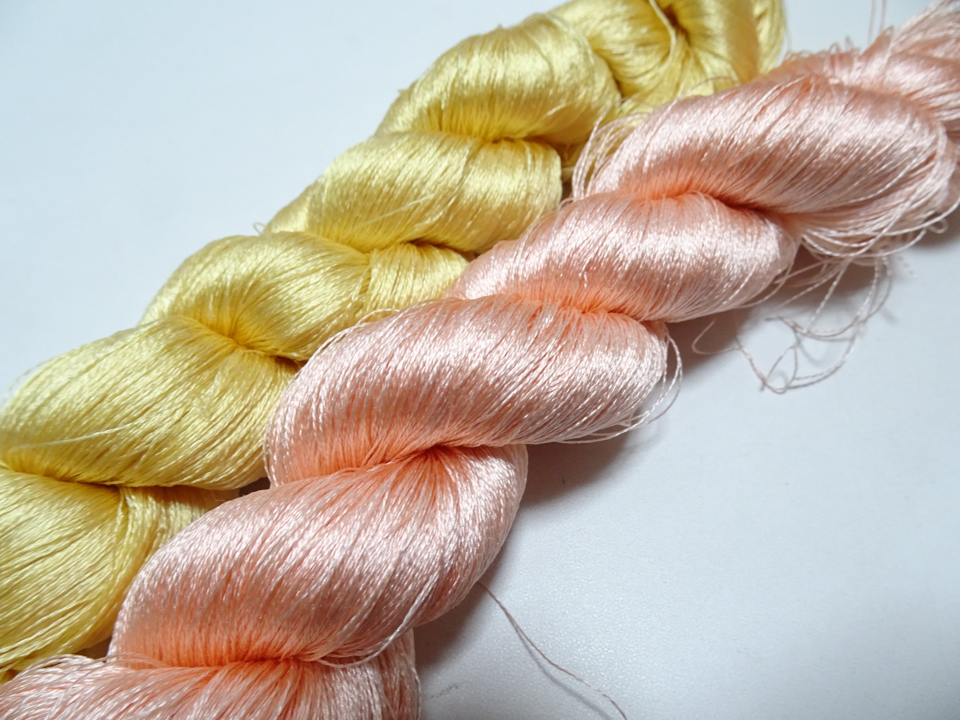 Japanese Vintage Twisted Silk Thread 2sets Embroidery 17388