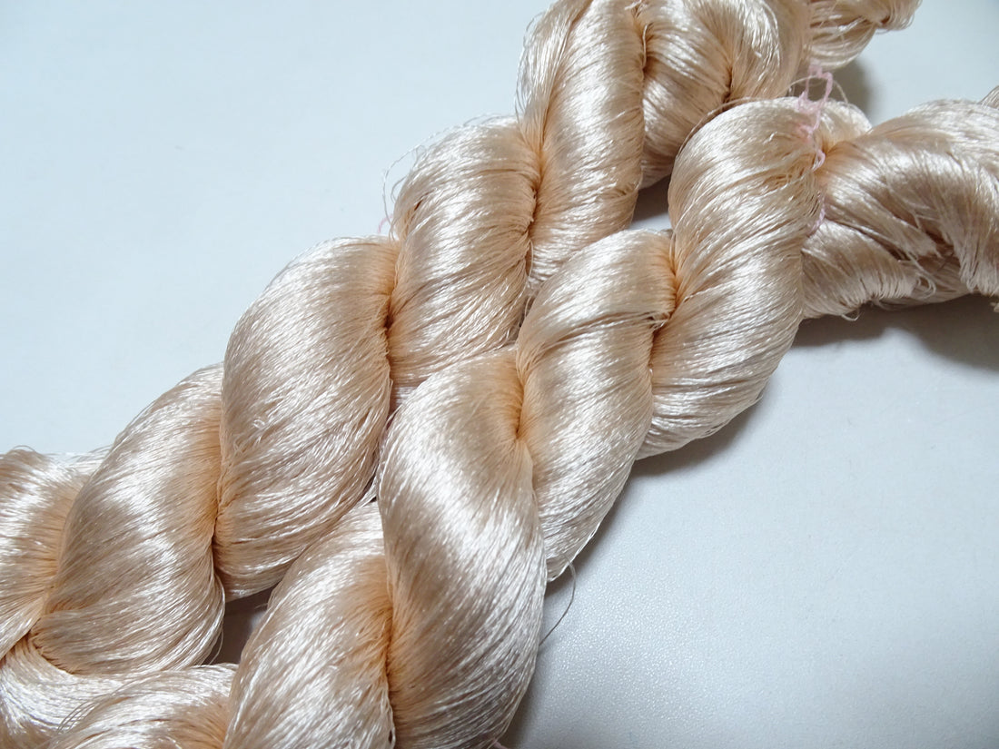 Japanese Vintage Twisted Silk Thread 2sets Embroidery 15789