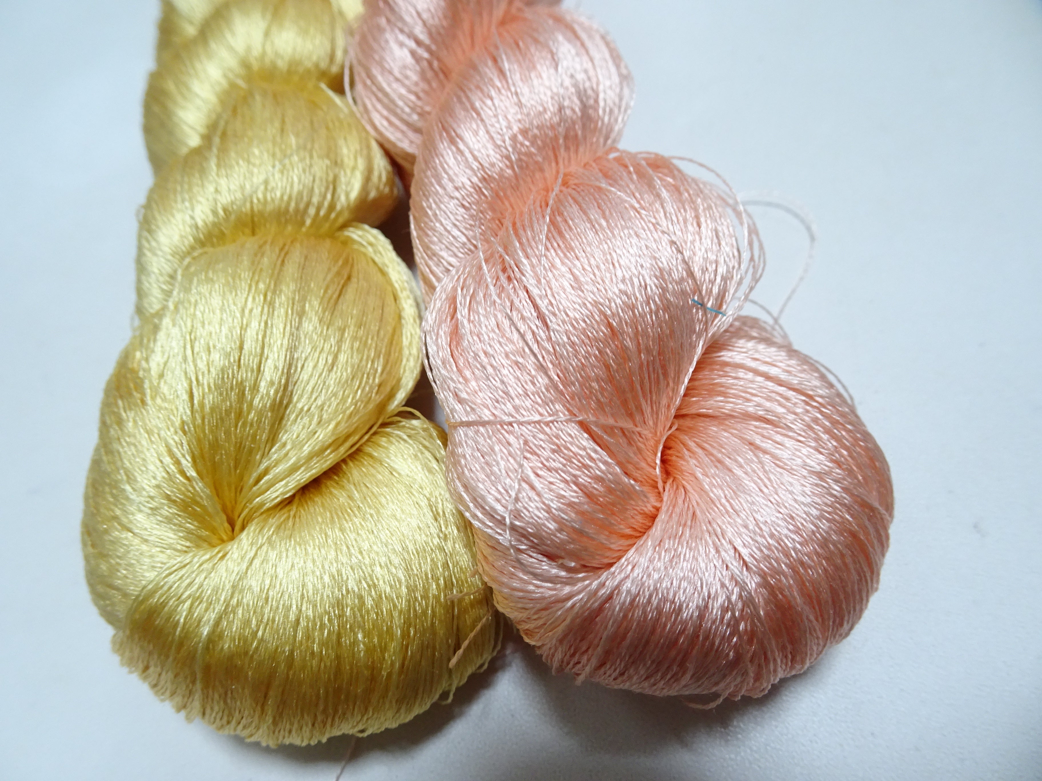 Japanese Vintage Twisted Silk Thread 2sets Embroidery 17388