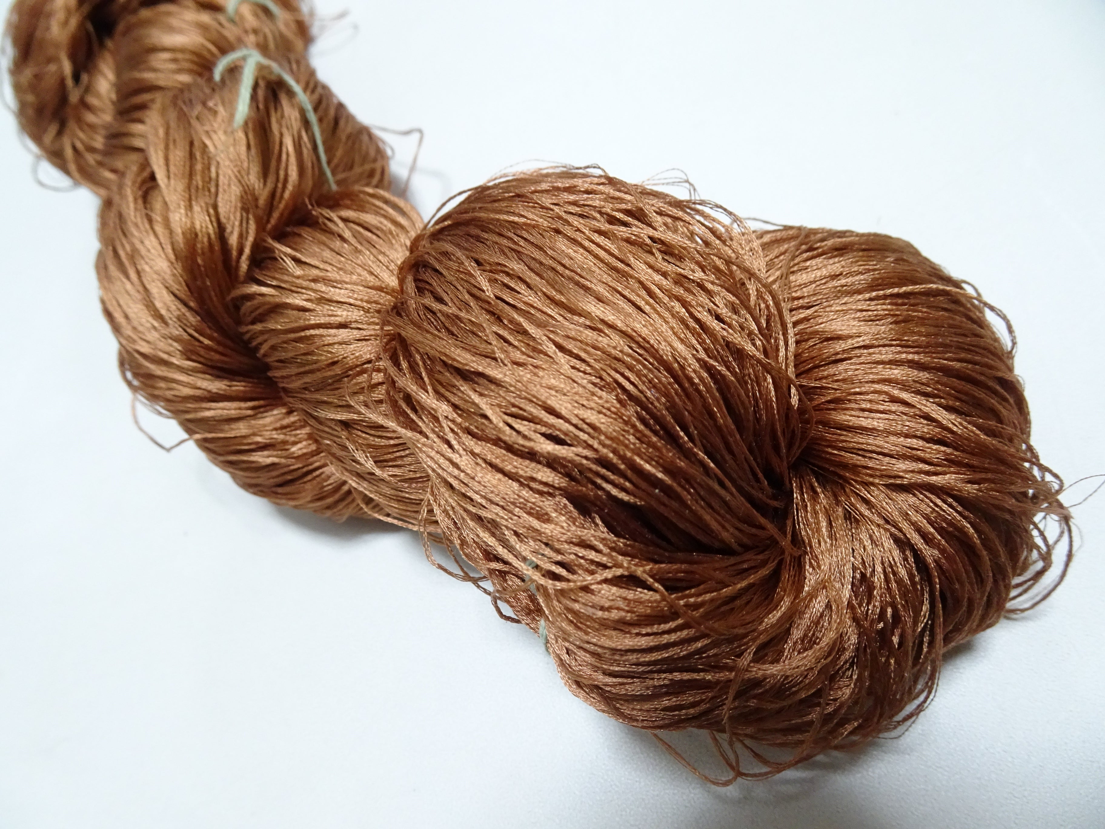 Japanese Vintage 6 Loose-Twist Silk Threads 19363