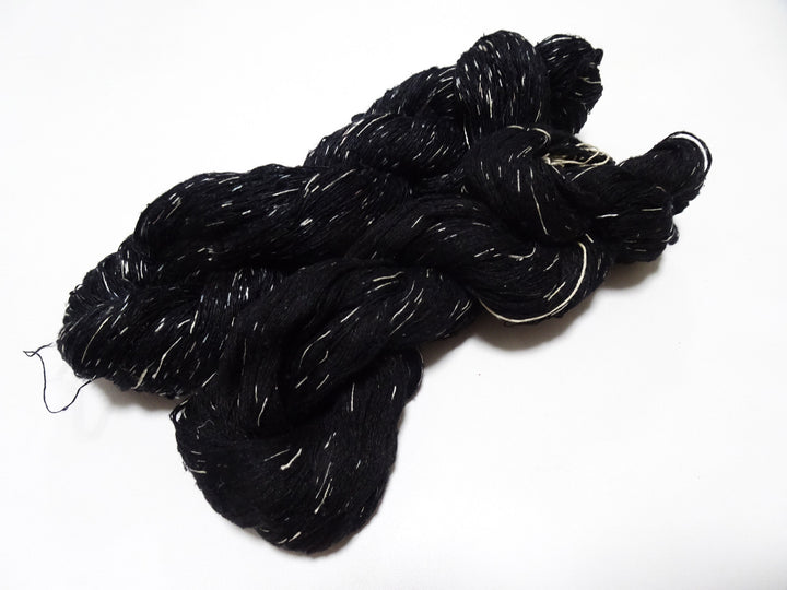 Japanese Vintage Super Rare Mud Dyeing Kasuri loose Twisted Silk Thread 2sets Embroidery & weave 13626