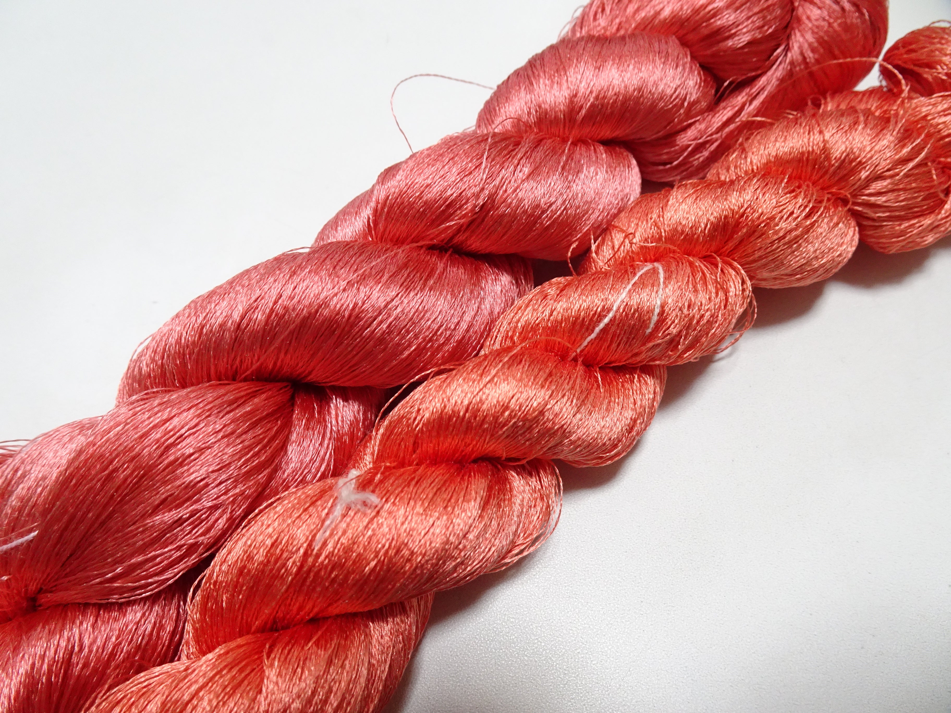 Japanese Vintage Twisted Silk Thread 2sets Embroidery 17389