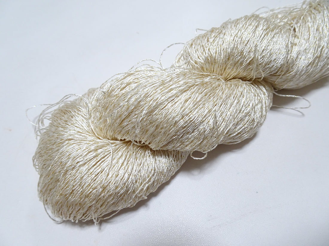Japanese Vintage High Class Rare Silk Thread Mixture of Gold embroidery 14653