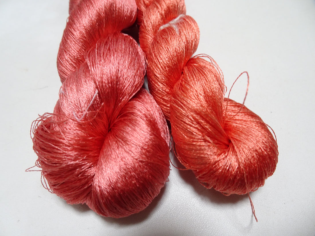 Japanese Vintage Twisted Silk Thread 2sets Embroidery 17389