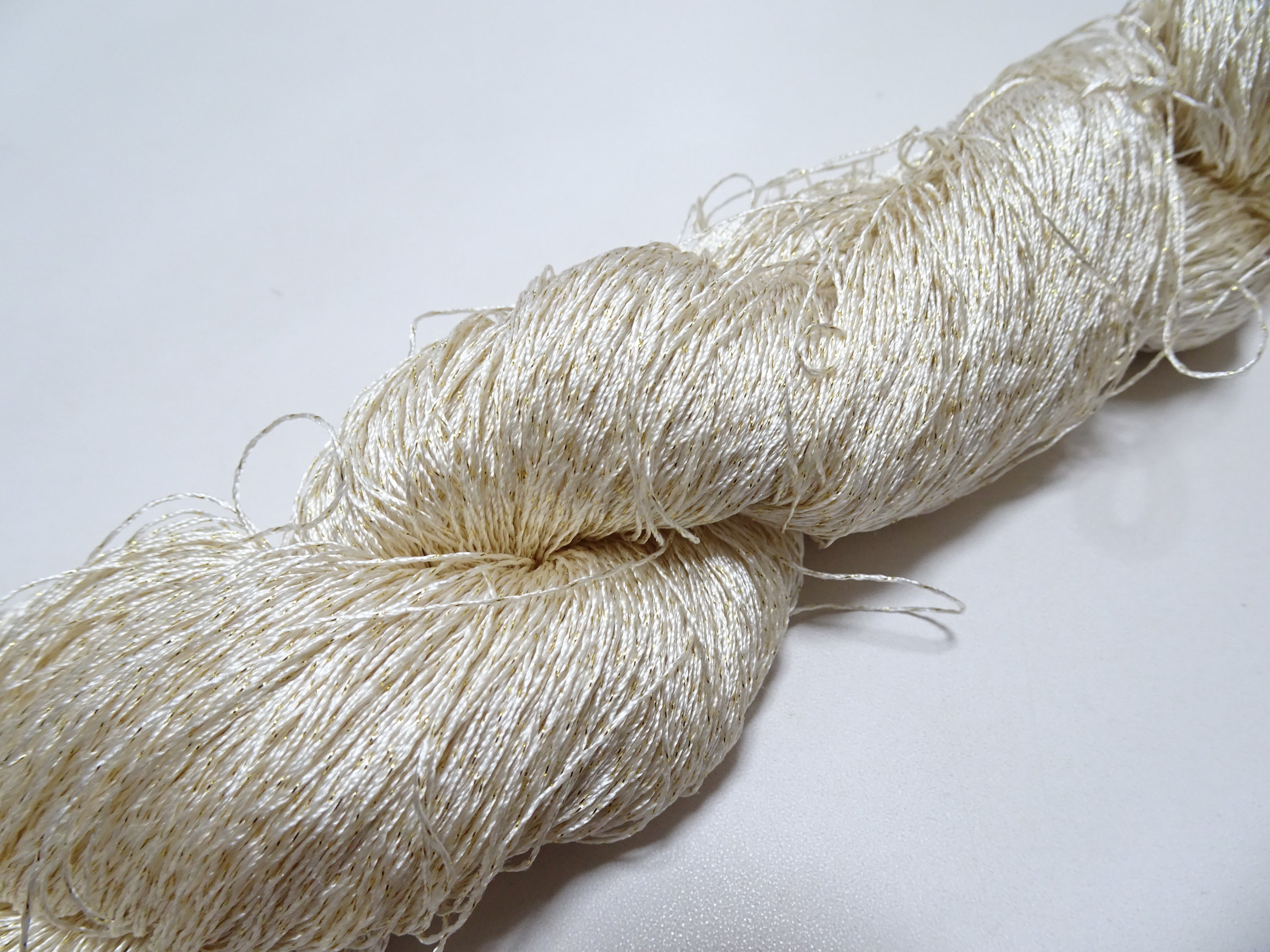 Japanese Vintage High Class Rare Silk Thread Mixture of Gold embroidery 14653