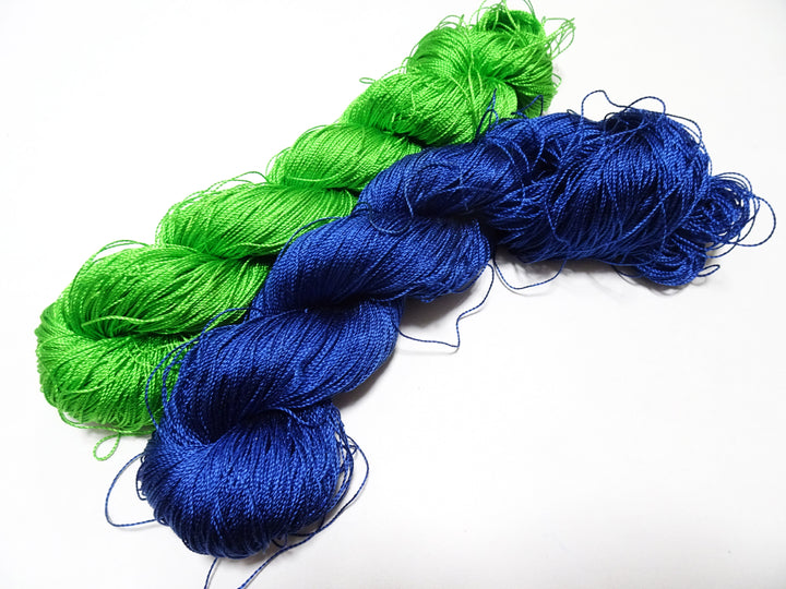 Japanese Vintage Strong Twisted Silk Thread 2sets Embroidery & Weaving 16148