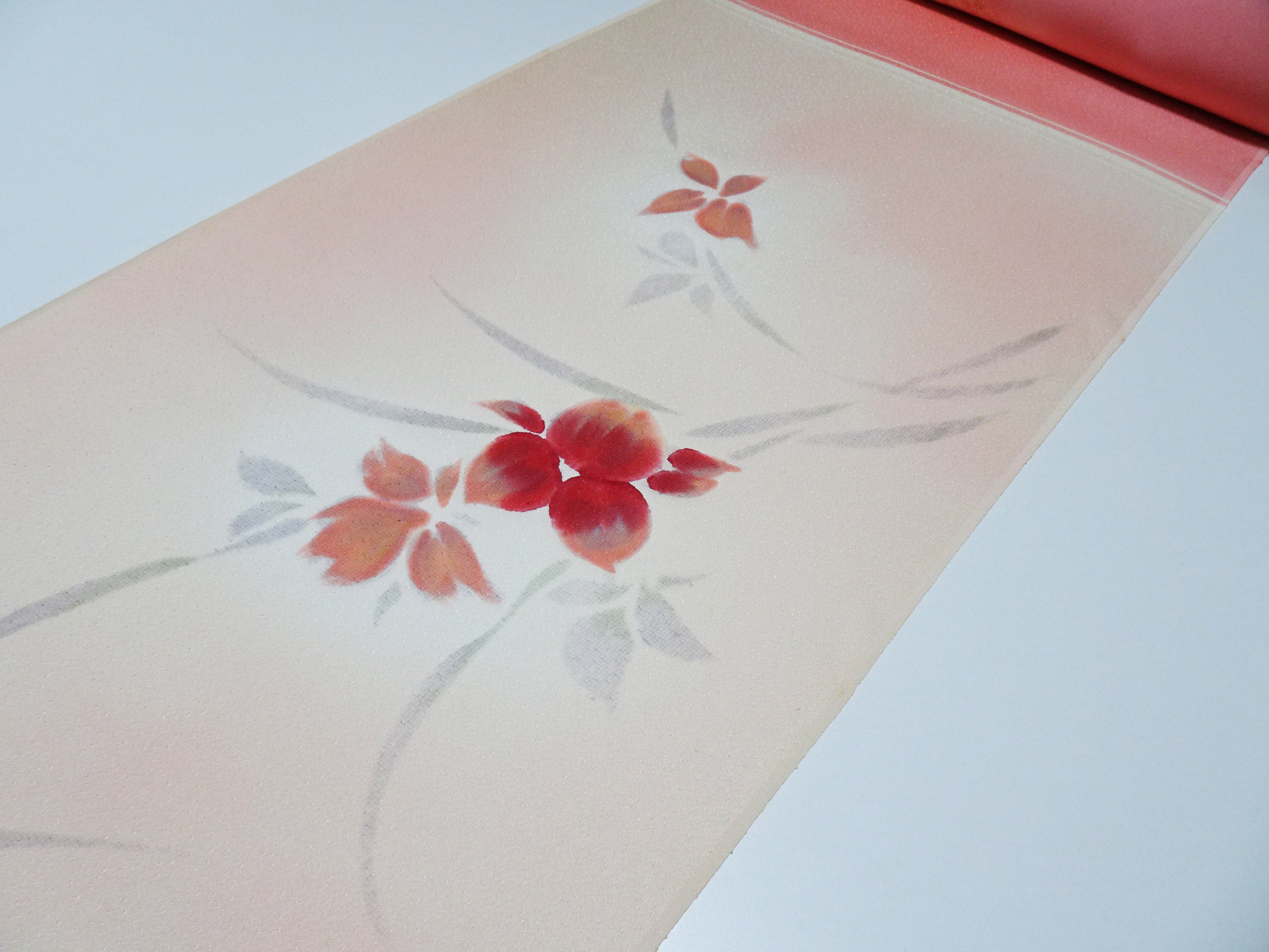 Japanese Vintage Rare Showa-Era Dyed Sample Fabric Bolt 14009