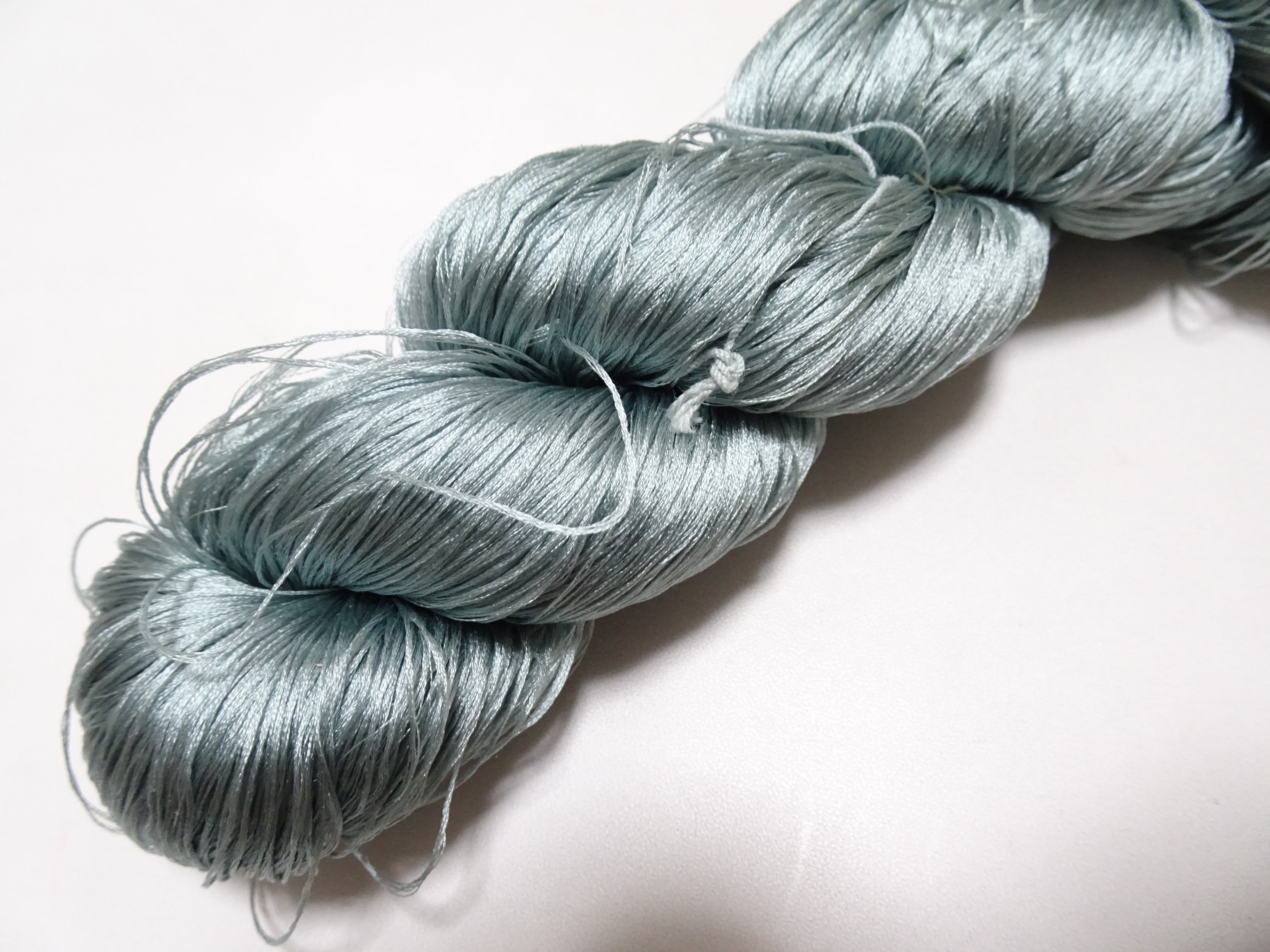 Japanese Vintage 6 Loose-Twist Silk Threads 19365
