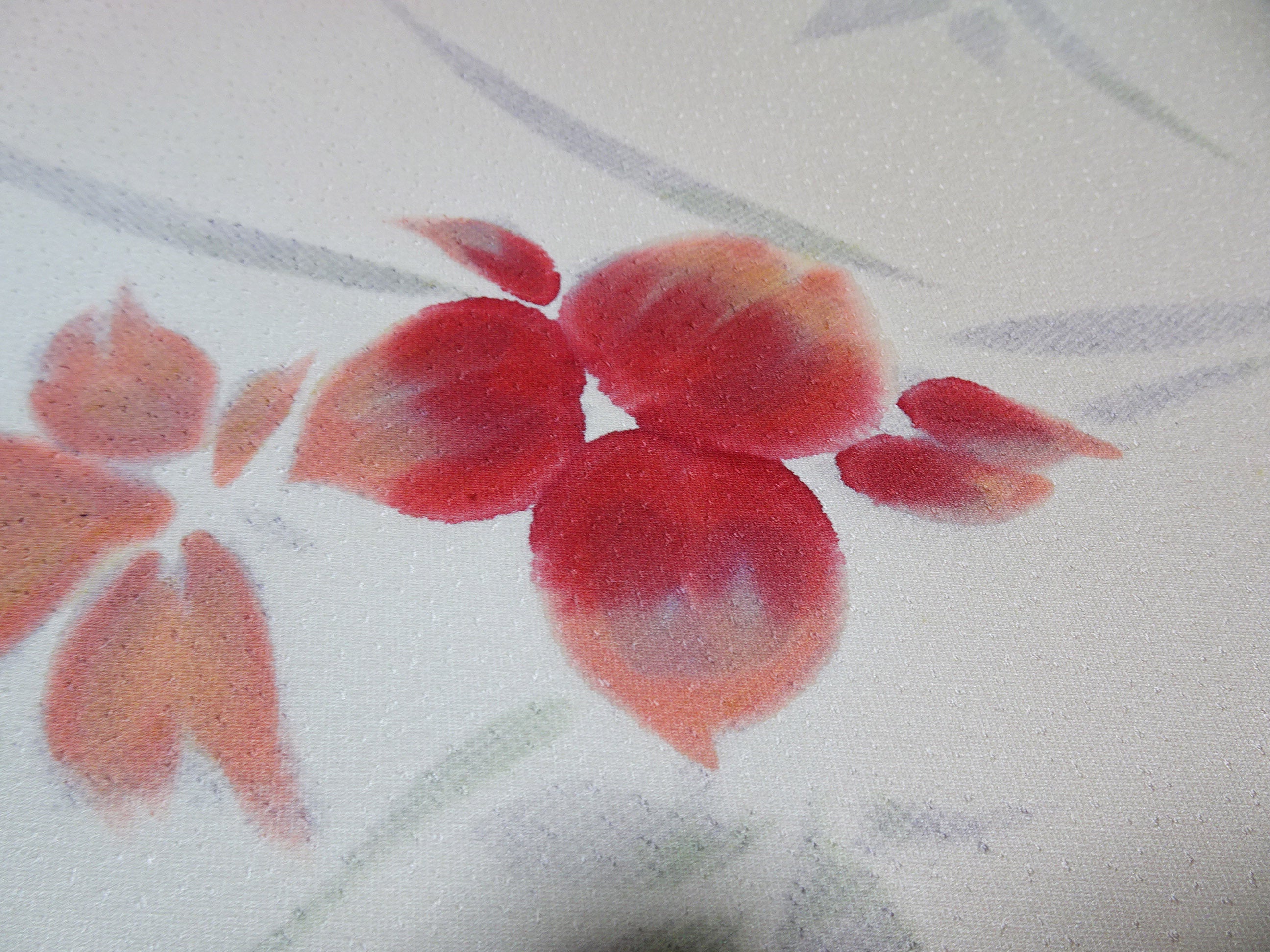 Japanese Vintage Rare Showa-Era Dyed Sample Fabric Bolt 14009