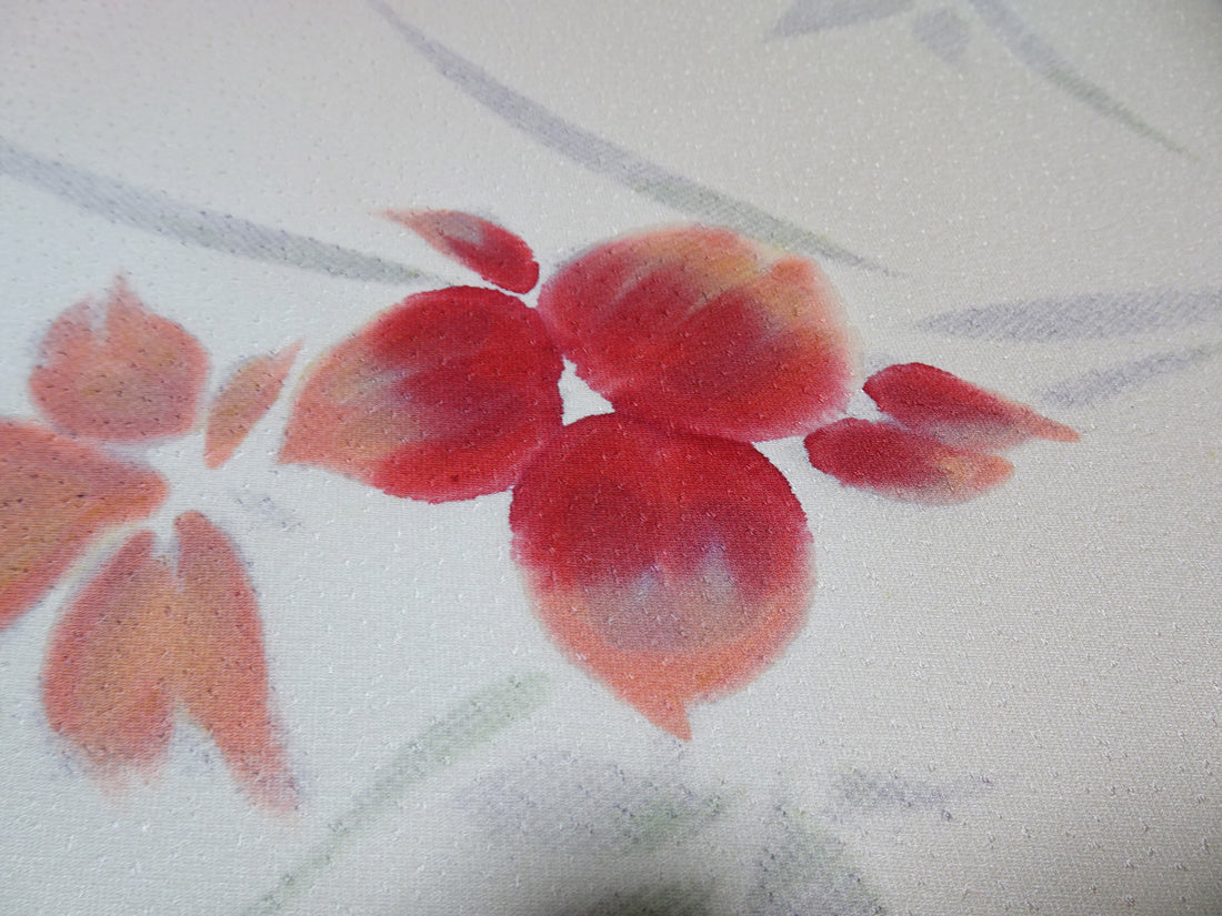 Japanese Vintage Rare Showa-Era Dyed Sample Fabric Bolt 14009