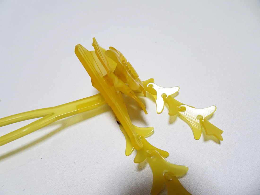 Japanese Vintage Bira Kanzashi 15157