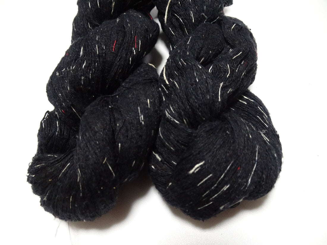 Japanese Vintage Super Rare Mud Dyeing Kasuri loose Twisted Silk Thread 2sets Embroidery & weave 13627