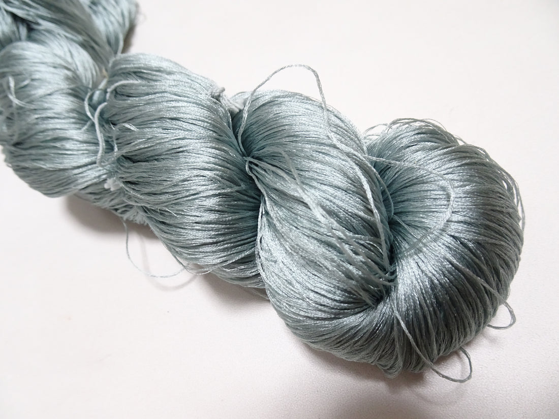 Japanese Vintage 6 Loose-Twist Silk Threads 19365