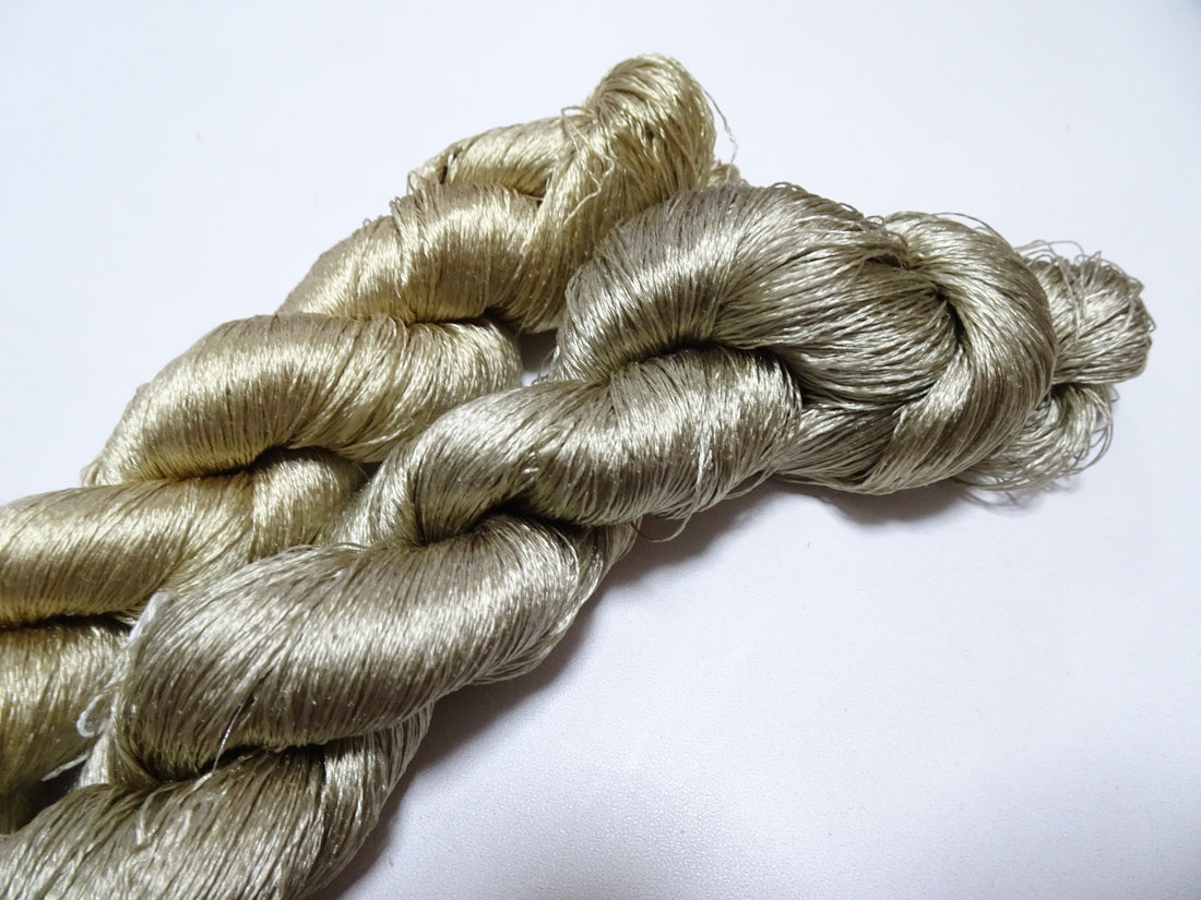 Japanese Vintage Twisted Silk Thread 2sets Embroidery 17391