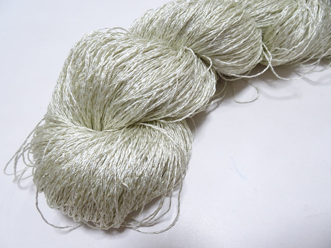 Japanese Vintage High Class Rare Silk Thread Mixture of Gold embroidery 14655