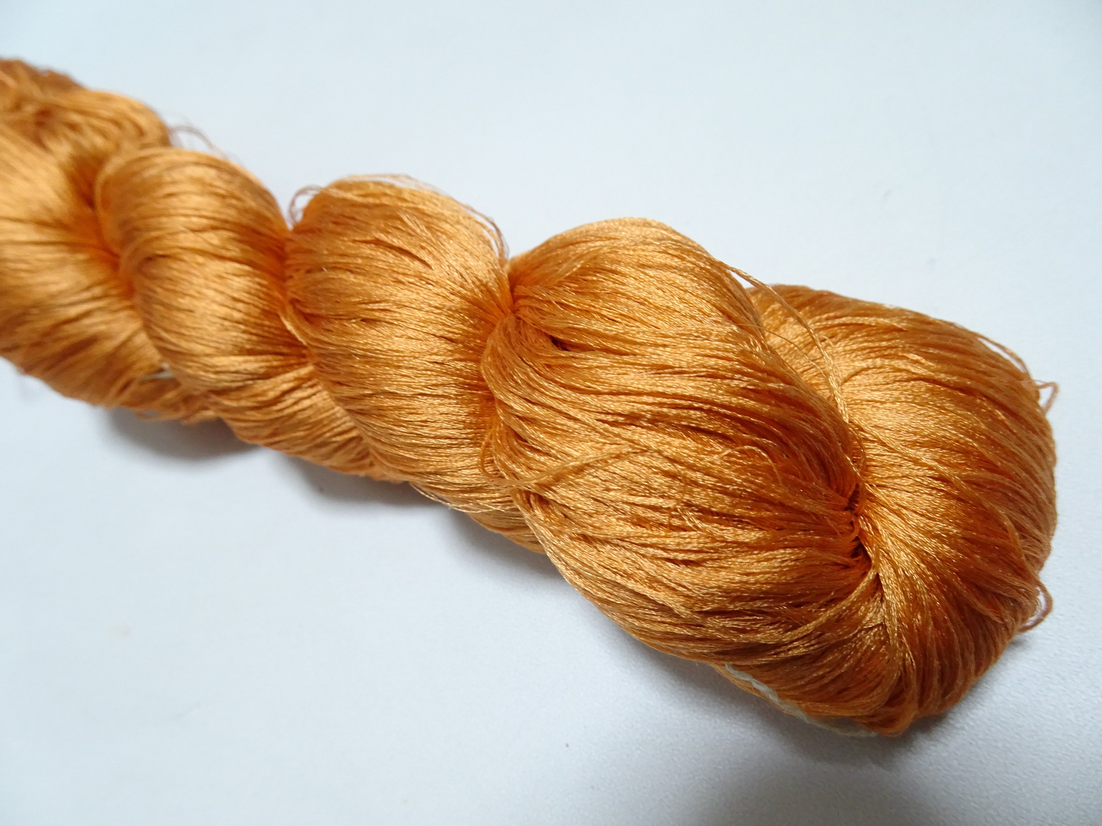 Japanese Vintage 6 Loose-Twist Silk Threads 19366