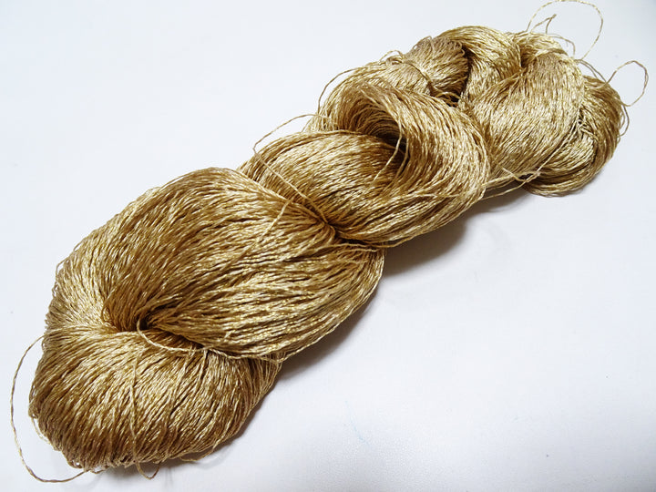 Japanese Vintage High Class Rare Silk Thread Mixture of Gold embroidery 14656