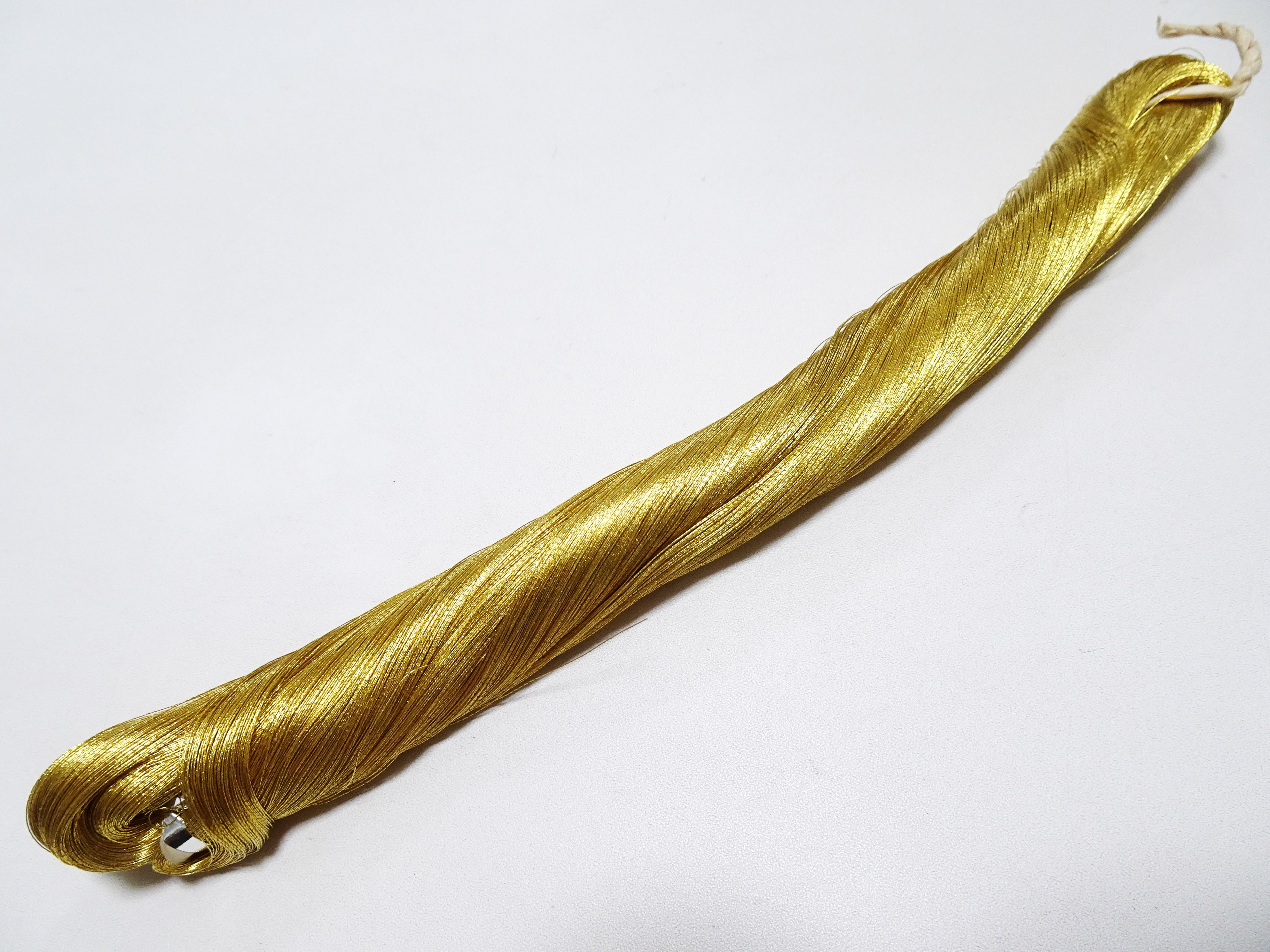 Special price!! Japanese Vintage Rare Superb 24K Gold Leaf Thread 1000M Embroidery 1  0.16mm