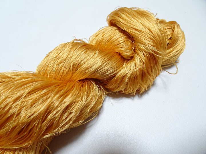 Japanese Vintage 6 Loose-Twist Silk Threads 19368