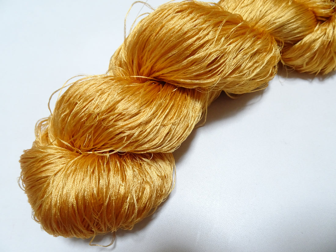 Japanese Vintage 6 Loose-Twist Silk Threads 19368