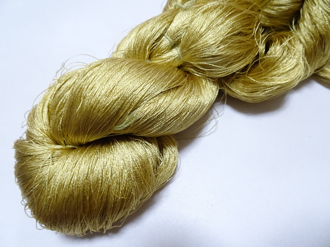 Japanese Vintage Silk Twisted Thread Embroidery 19834