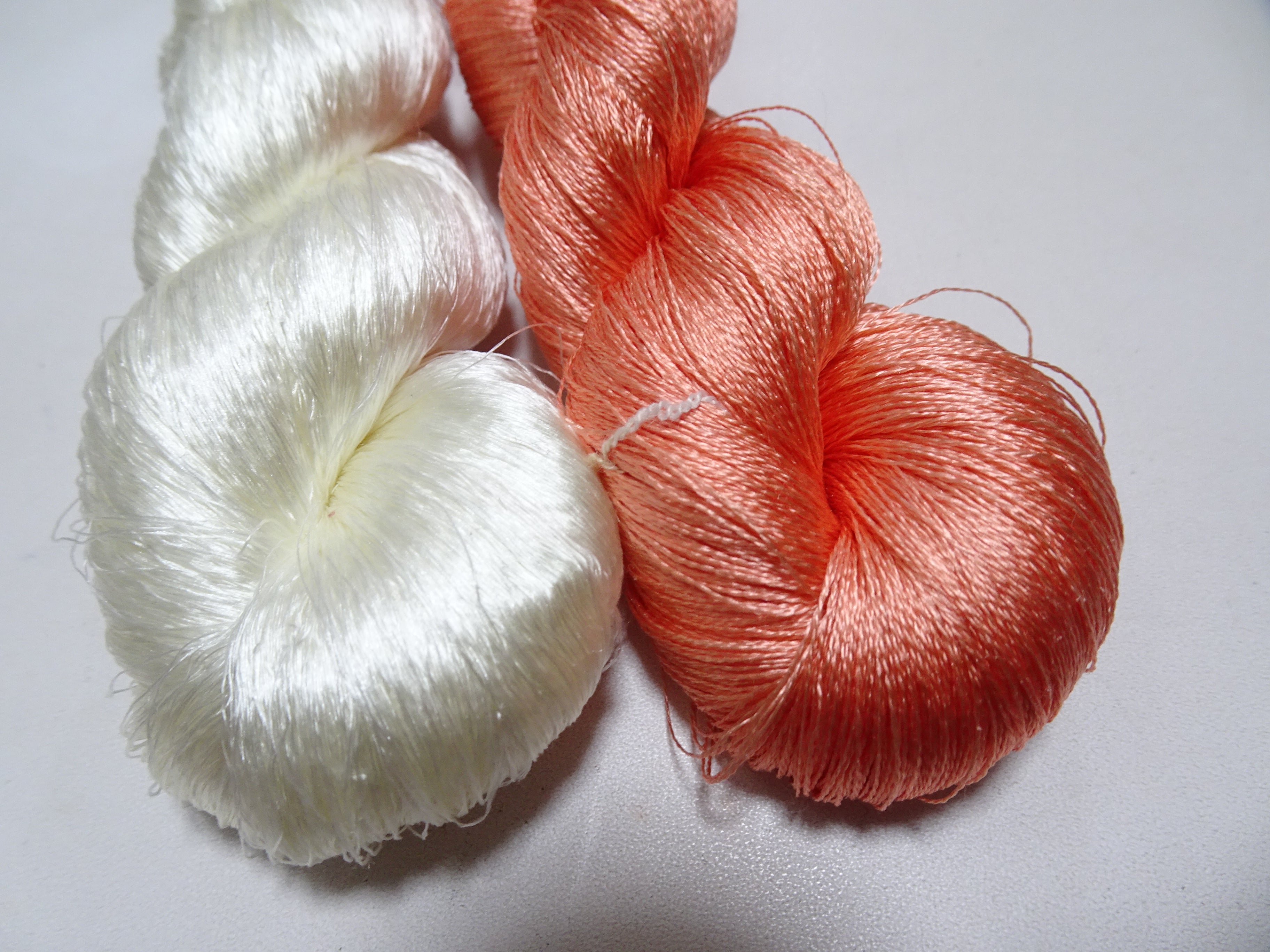 Japanese Vintage Twisted Silk Thread 2sets Embroidery 17393