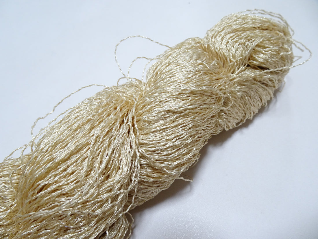 Japanese Vintage High Class Rare Silk Thread Mixture of Gold embroidery 14657