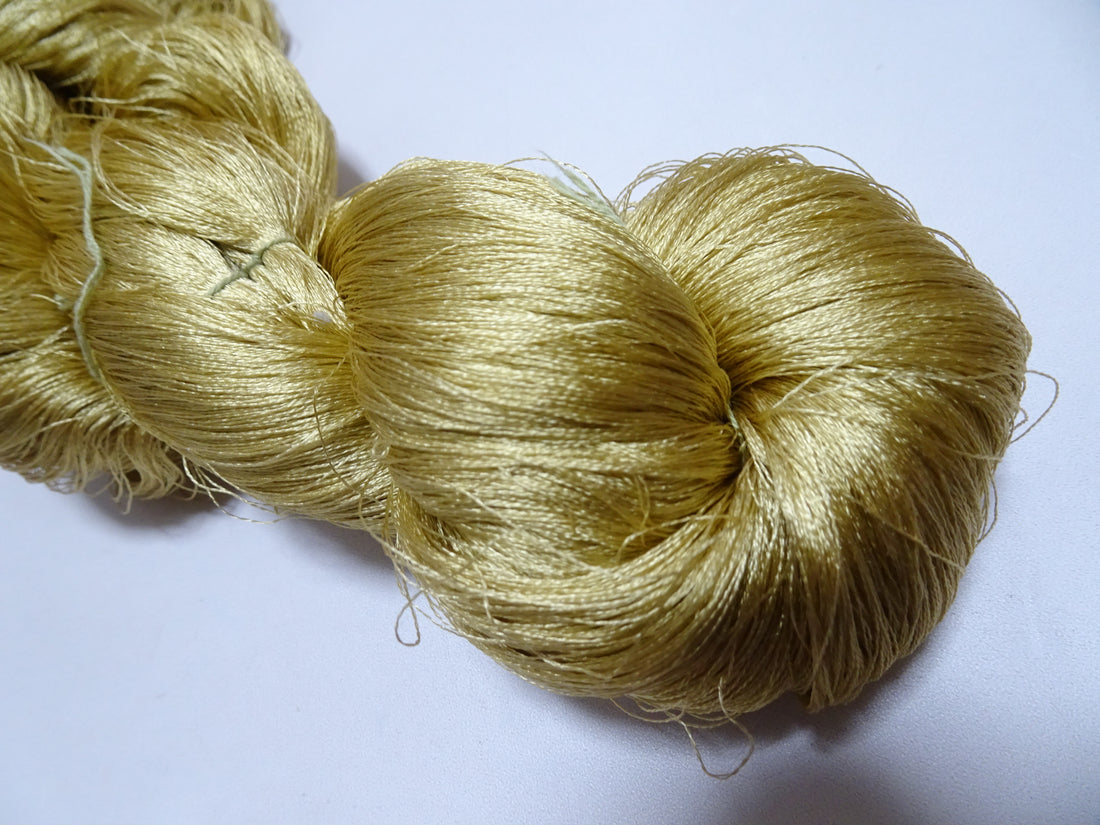 Japanese Vintage Silk Twisted Thread Embroidery 19834