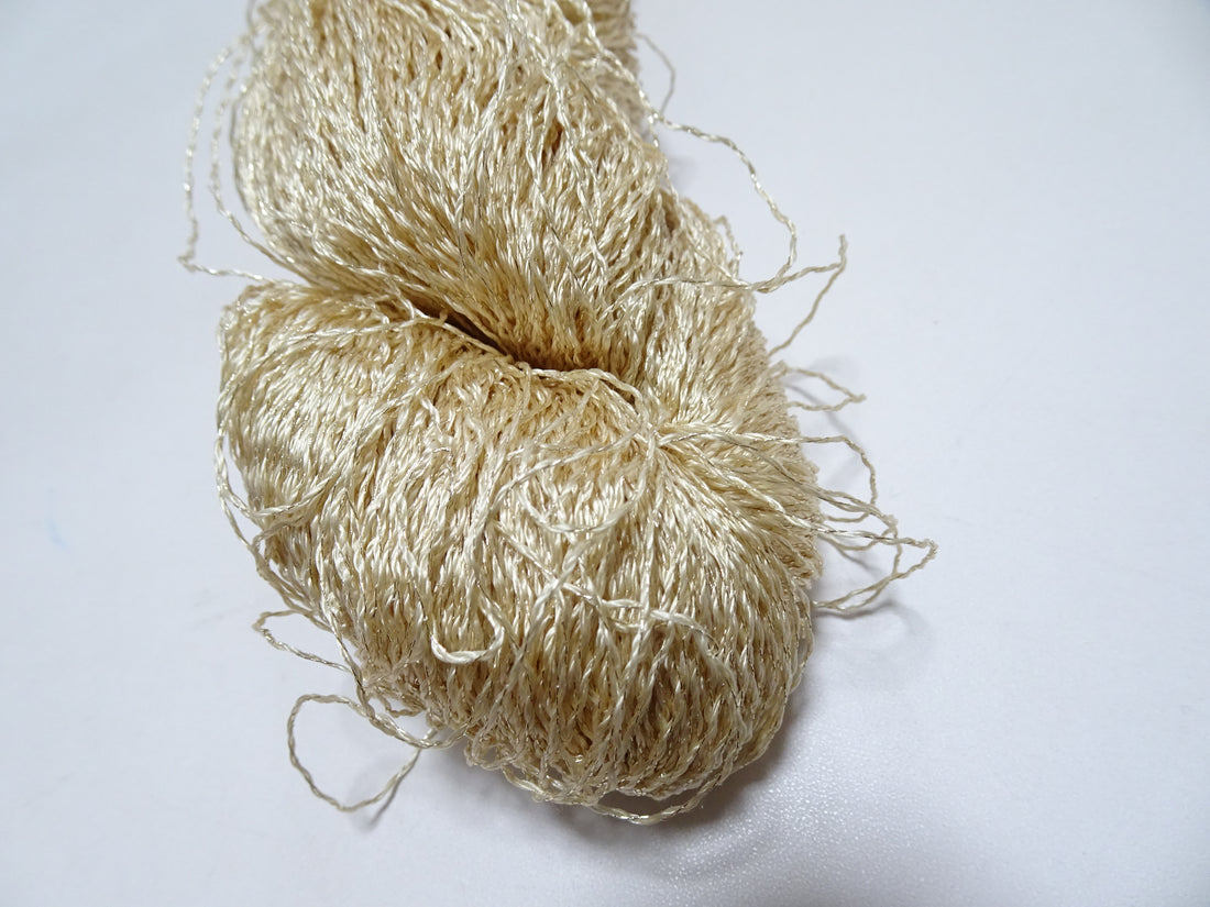 Japanese Vintage High Class Rare Silk Thread Mixture of Gold embroidery 14657
